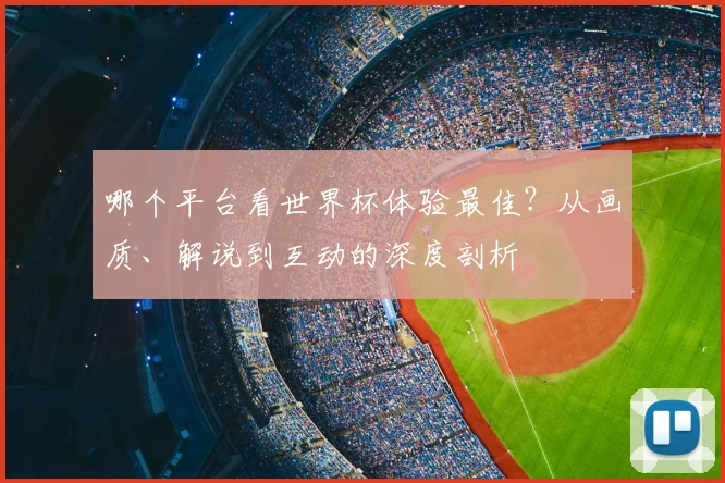 哪个平台看世界杯体验最佳？从画质、解说到互动的深度剖析
