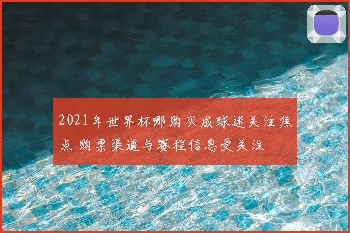 2021年世界杯哪购买成球迷关注焦点 购票渠道与赛程信息受关注