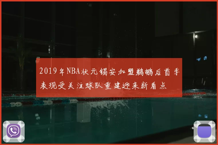 2019年NBA状元锡安加盟鹈鹕后首季表现受关注球队重建迎来新看点